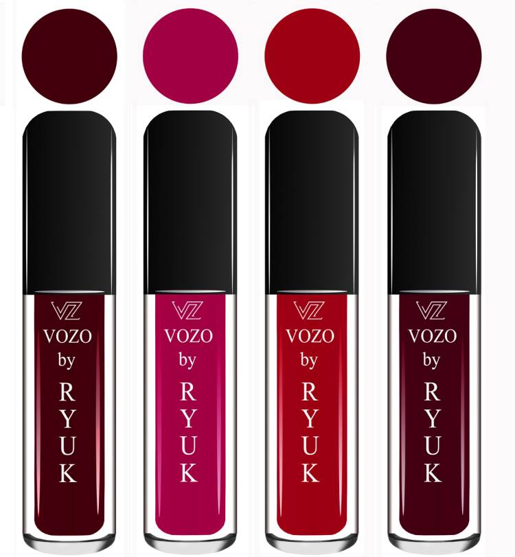 VOZO BY RYUK Liquid Matte Lipstick Soft Smooth Glide on Lips No Paraben VZ210202324 Price in India