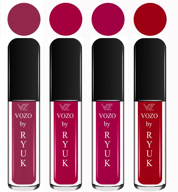 VOZO BY RYUK Liquid Matte Lipstick Soft Smooth Glide on Lips No Paraben VZ210202373 Price in India