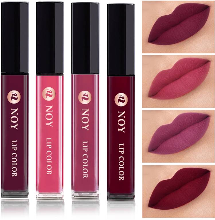 NOY Ultra Matte Liquid Lip Color- Waterproof Long Lasting Lipstick for Indian #NL93 Price in India