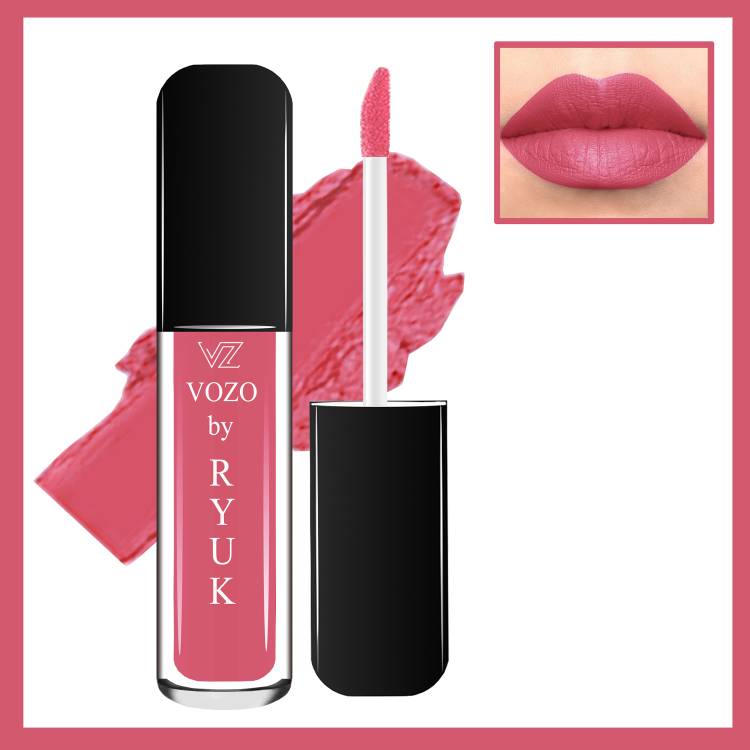 VOZO BY RYUK Liquid Matte Lipstick I Soft Smooth Glide on Lips I Long Wearing-VZ-108 Price in India