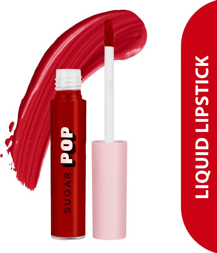 SUGAR POP Liquid Lipstick - 02 Cherry Price in India