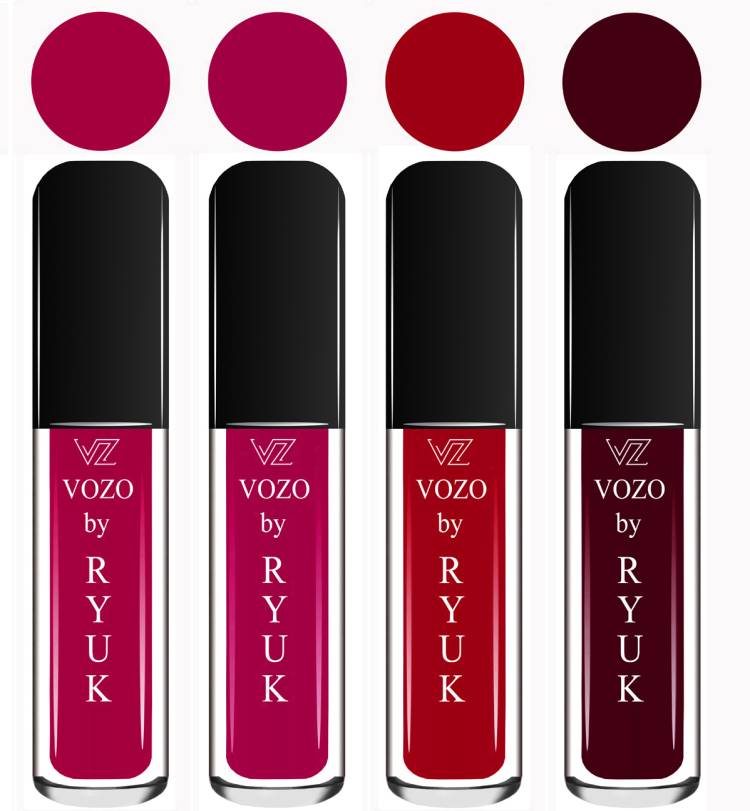 VOZO BY RYUK Liquid Matte Lipstick Soft Smooth Glide on Lips No Paraben VZ211202343 Price in India