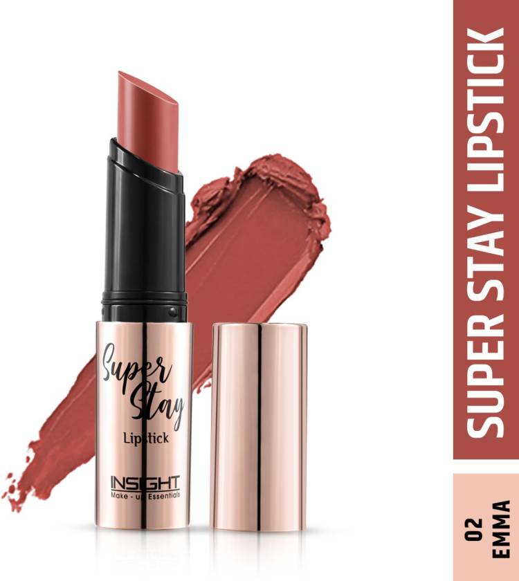 Insight Cosmetics Super Stay Non Transfer Smudgeproof Matte Lipstick (LL06-02) Price in India