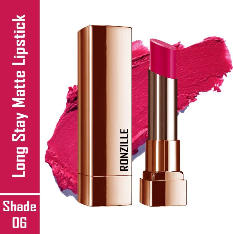 RONZILLE Long Stay Creamy Matte Lipstick With Intense Colour Price in India