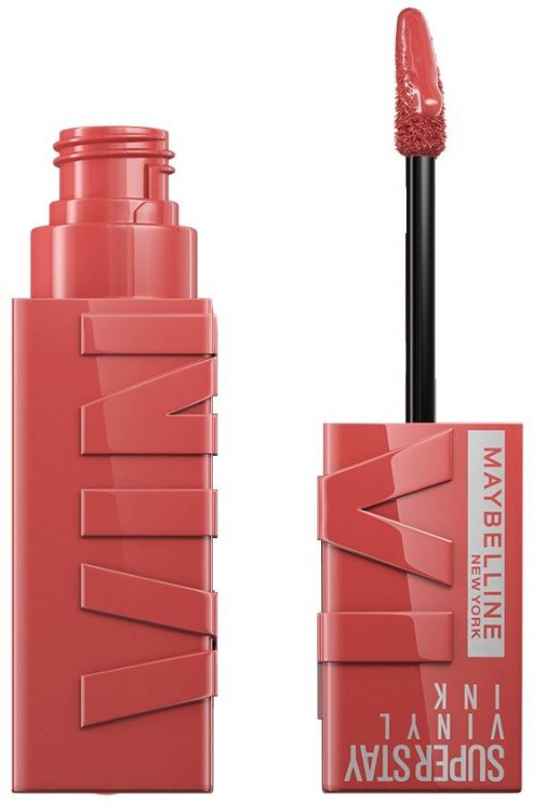MAYBELLINE NEW YORK Superstay Vinyl Ink Liquid Lipstick, Peach I High Shine for up to 16hr, 4.2ml Price in India