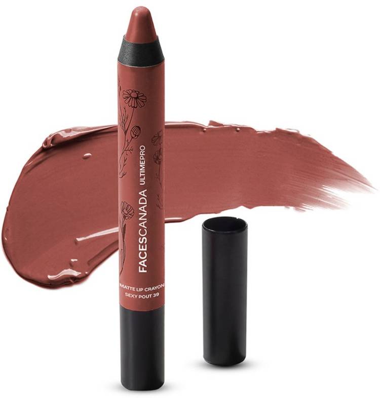 FACES CANADA Ultime Pro Matte Lip Crayon Wrapped Up 09 2.8 gm Price in India