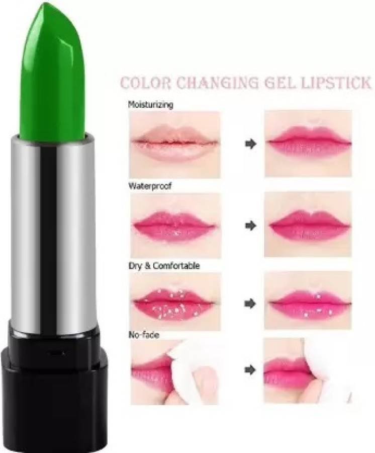 BLUE HEAVEN Green Color Change Natural Lipstick Price in India