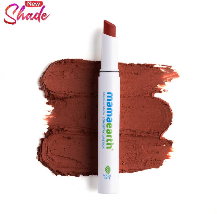 Mamaearth Moisture Matte Longstay Lipstick with Avocado Oil & Vitamin E -12 Hour Long Stay Price in India