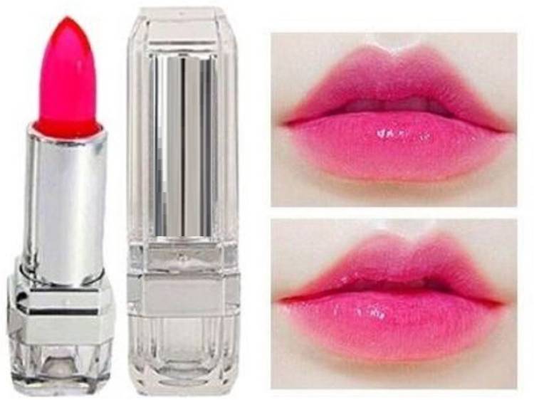 LILLYAMOR PINK NATURAL GEL LIPSTICK COLORS CHANGING LONG LASTING LIPGLOSS Price in India
