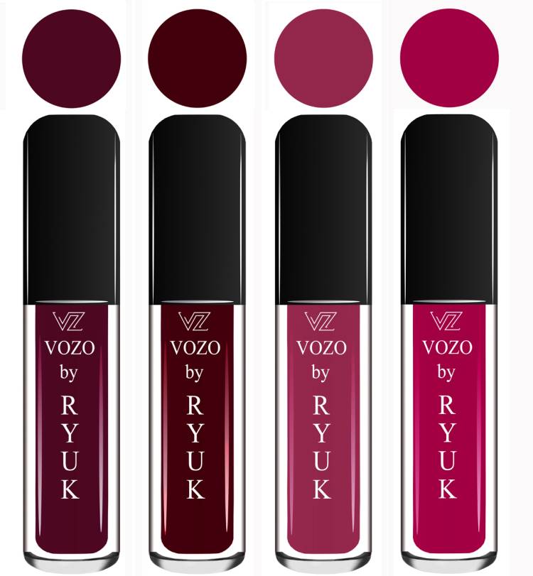 VOZO BY RYUK Liquid Matte Lipstick Soft Smooth Glide on Lips No Paraben VZ29202308 Price in India