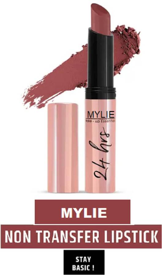 Mylie 24 HRS NON TRANSFER MATTE LIPSTICK - STAY BASIC! Price in India