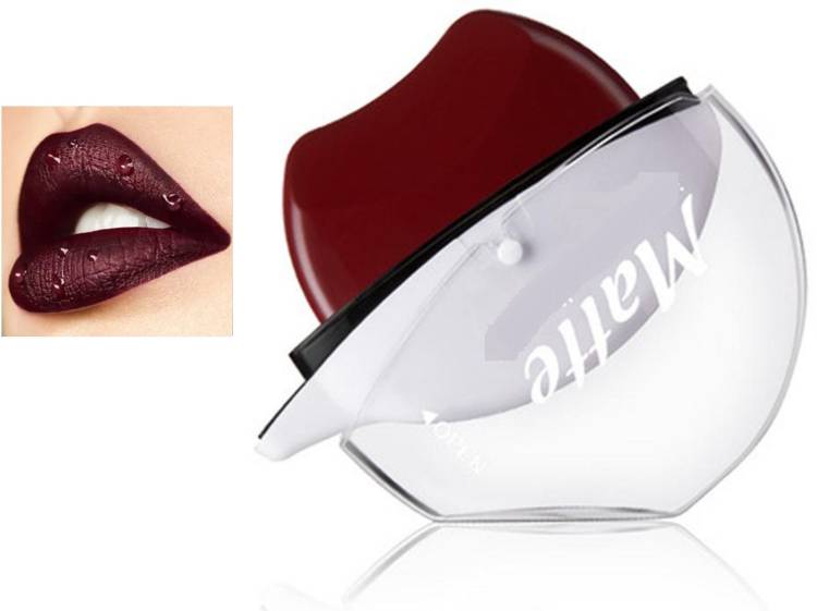 glambelle Crazy girl Lip Shape Lipstick Apple Design Matte Lipstick Price in India
