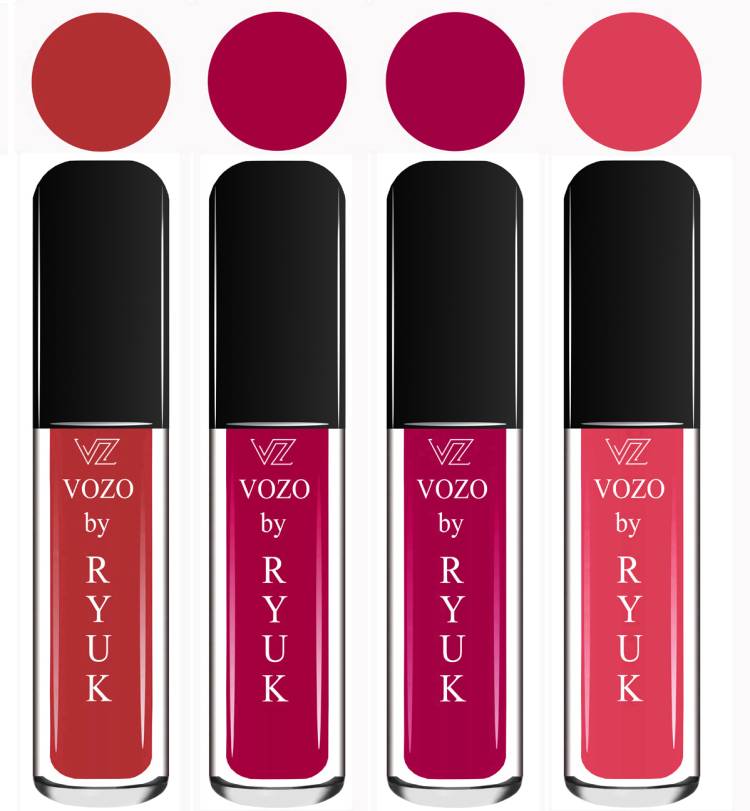 VOZO BY RYUK Liquid Matte Lipstick Soft Smooth Glide on Lips No Paraben VZ211202332 Price in India