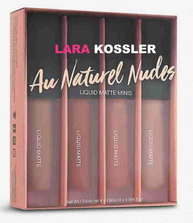 LARA KOSSLER 4 IN1 NUDE EDITION MINI LIQUID LIPSTICKS Price in India