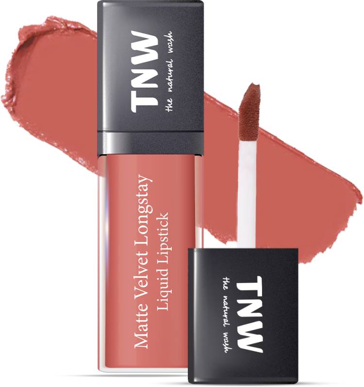 TNW-The Natural Wash Matte Velvet Longstay Liquid Lipstick | Plumberry | Cocoa Plum Price in India