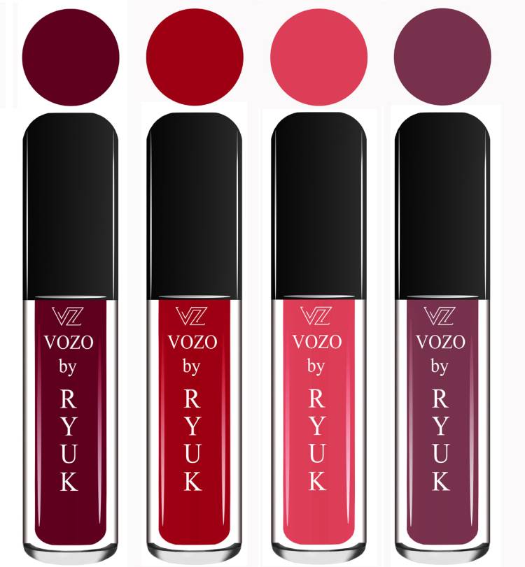 VOZO BY RYUK Liquid Matte Lipstick Soft Smooth Glide on Lips No Paraben VZ292023058 Price in India
