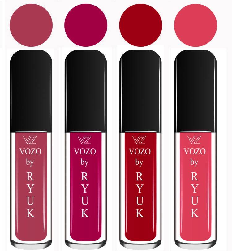 VOZO BY RYUK Liquid Matte Lipstick Soft Smooth Glide on Lips No Paraben VZ2102023060 Price in India