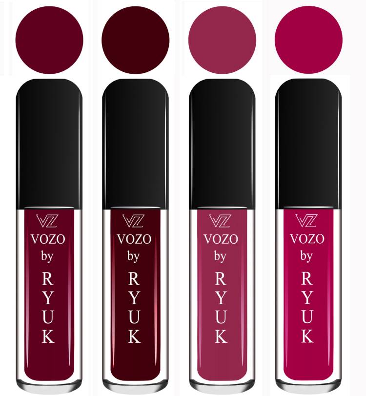 VOZO BY RYUK Liquid Matte Lipstick Soft Smooth Glide on Lips No Paraben VZ29202386 Price in India