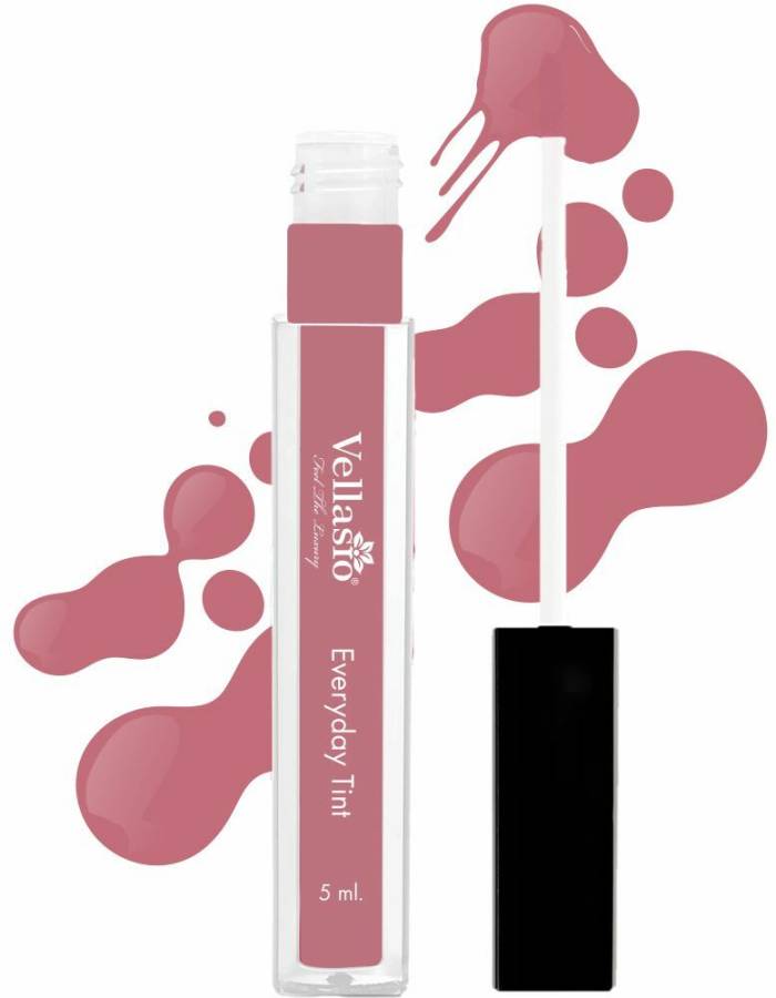 vellasio Organic Pink Brown Lip And Cheek Tint For Lip Cheek And Eye With SPF 30 lip balm Lip Stain Price in India