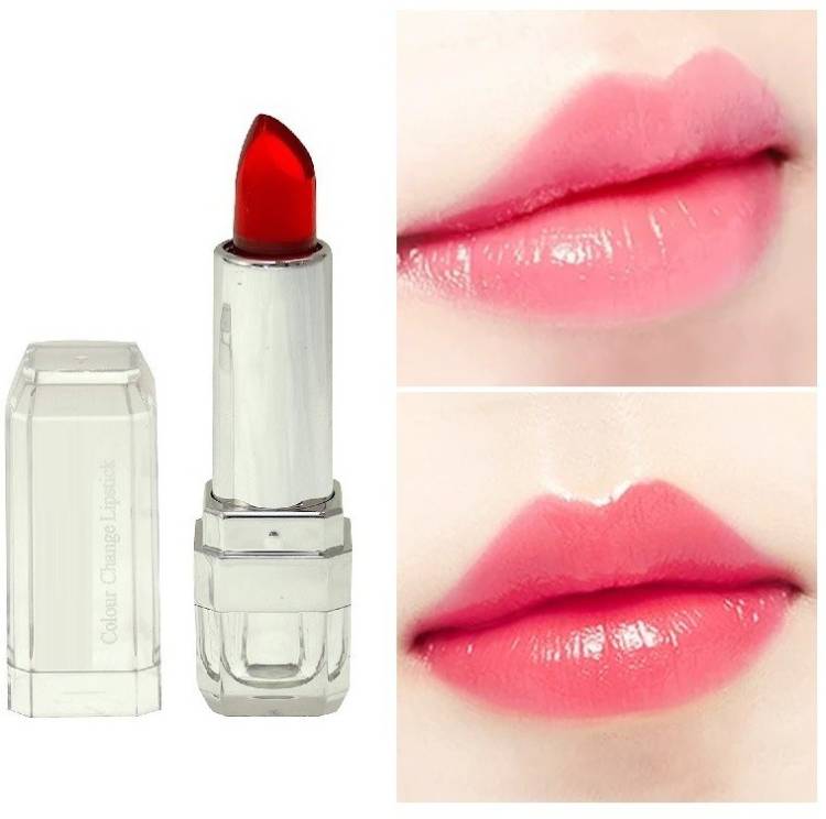 BLUEMERMAID NATURAL PINK GLOSSY GEL COLOR CHANGING LIPSTICK WATERPROOF LIPSTICK FOR GIRLS Price in India
