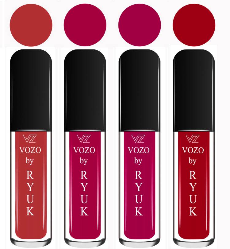 VOZO BY RYUK Liquid Matte Lipstick Soft Smooth Glide on Lips No Paraben VZ211202331 Price in India