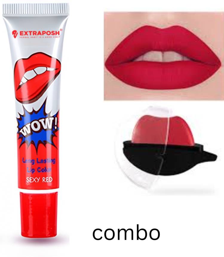 Extraposh long lasting lip loss & lipstick pack of 2 Price in India