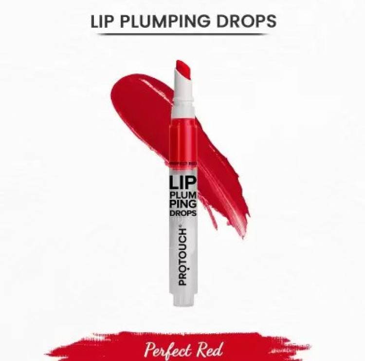 PROTOUCH Lip Plumping Drops, Volumizing Lips, Matte finish Perfect Red Price in India