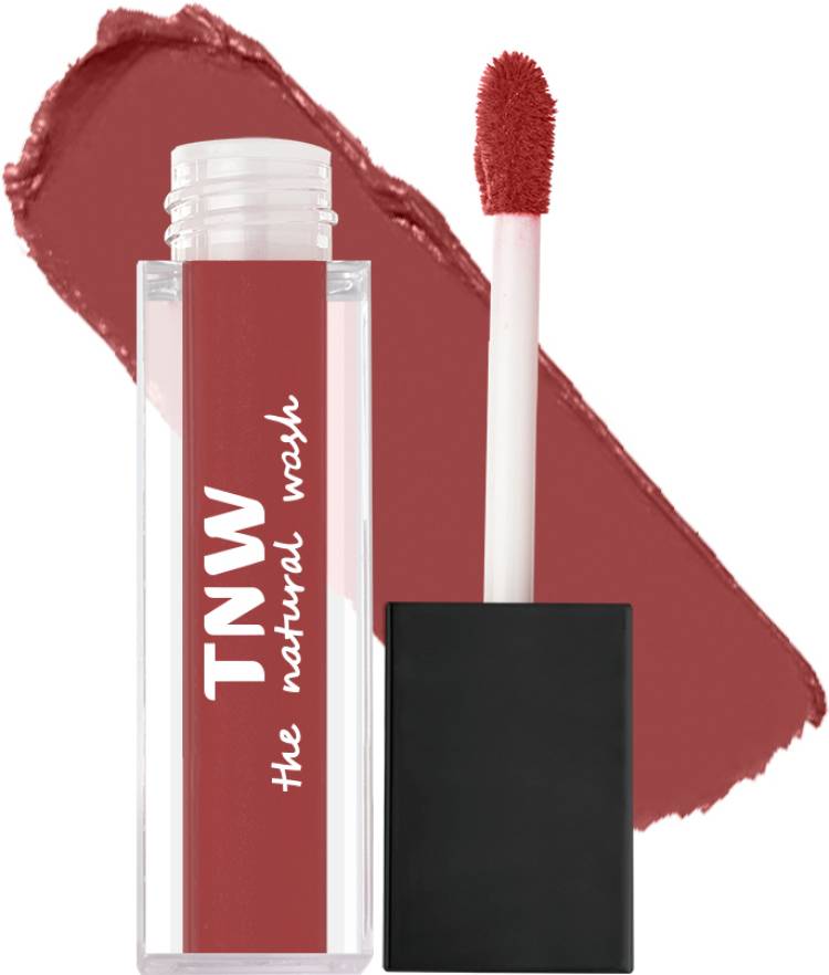 TNW-The Natural Wash Matte Velvet Longstay Liquid Lipstick Mini - 01 | Blush-Nude | Nude-Pink Price in India