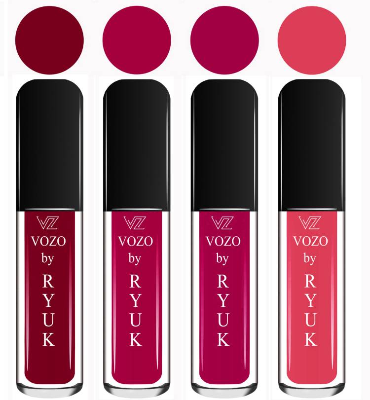 VOZO BY RYUK Liquid Matte Lipstick Soft Smooth Glide on Lips No Paraben VZ211202322 Price in India