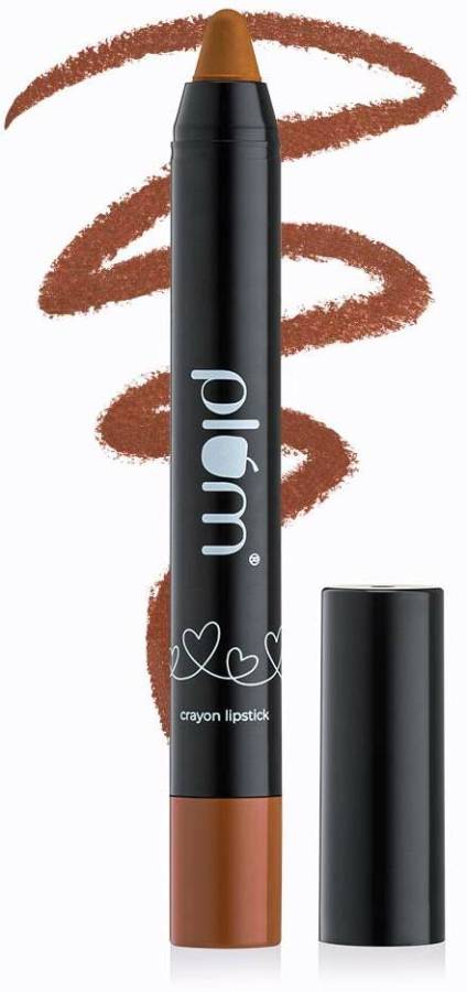 Plum Twist & Go Matte Lipstick | Long Lasting | La La Sand - 121 (Nude Caramel Brown) Price in India