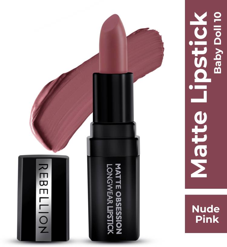 Rebellion Matte Obsession Long Wear Lipstick Price in India