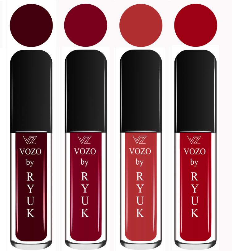 VOZO BY RYUK Liquid Matte Lipstick Soft Smooth Glide on Lips No Paraben VZ210202309 Price in India