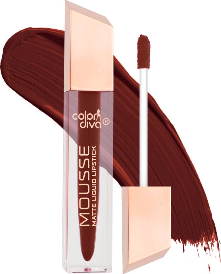 Color Diva Mousse Matte Liquid Lipstick| Long Lasting, Non Transfer, Water & Smudge Proof Price in India