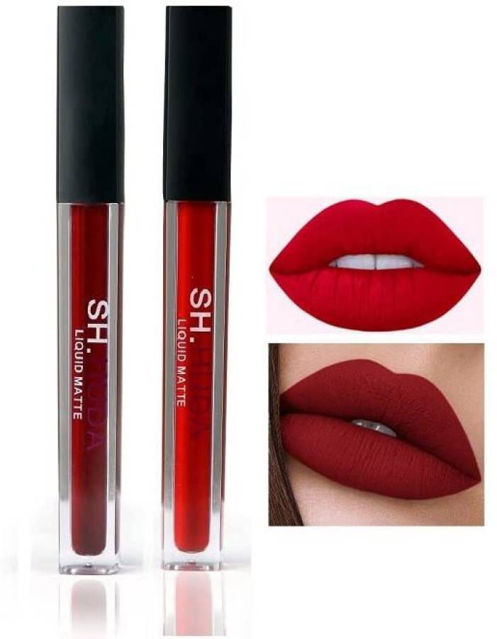 Sh.Huda Makeup Beauty Liquid Matte Lipstick Pigmented Rich Colors Price in India