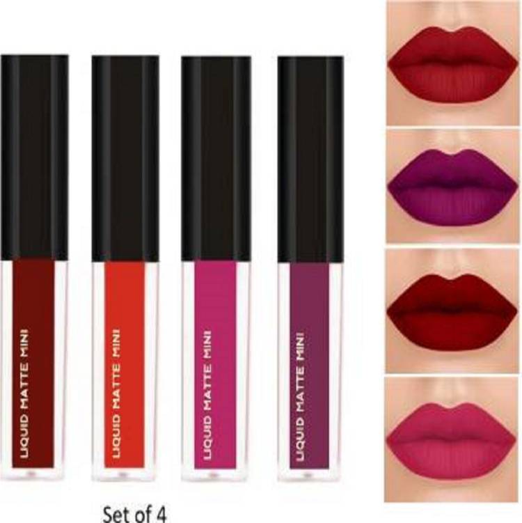 BLUSHIS Women Matte Liquid Long Lasting Lipsticks Price in India