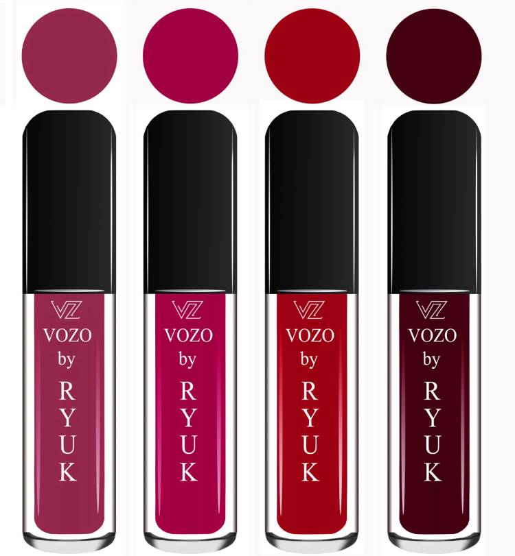 VOZO BY RYUK Liquid Matte Lipstick Soft Smooth Glide on Lips No Paraben VZ210202379 Price in India