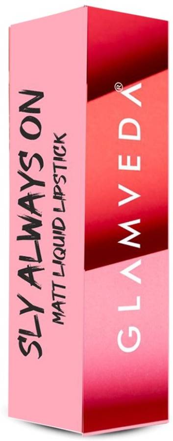 GLAMVEDA Always On Mini Liquid Lipstick| Matt Finish, 12 Hour Stay| Vitamin E Price in India
