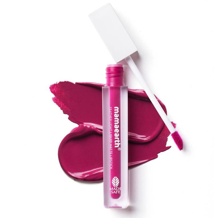 Mamaearth Feather Light Liquid Matte Lipstick - Coconut & Vitamin E for 16-Hour Long Stay Price in India