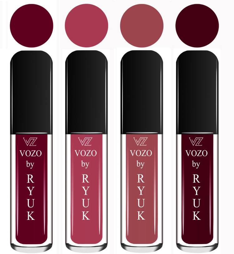 VOZO BY RYUK Liquid Matte Lipstick Soft Smooth Glide on Lips No Paraben VZ292023024 Price in India