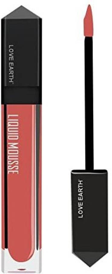 LOVE EARTH Liquid Mousse Lipstick - Pink Lady Matte Price in India