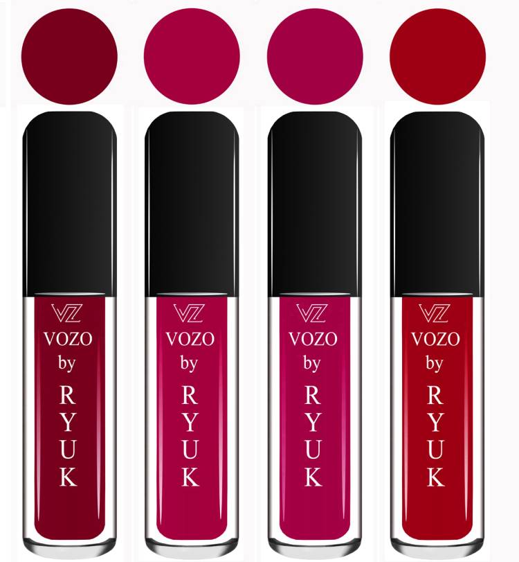 VOZO BY RYUK Liquid Matte Lipstick Soft Smooth Glide on Lips No Paraben VZ211202321 Price in India