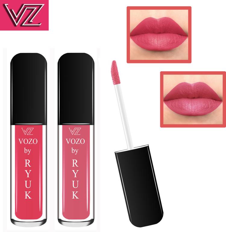 VOZO BY RYUK Liquid Matte Lipstick Soft Smooth Glide on Lips Long Wearing 06 Price in India