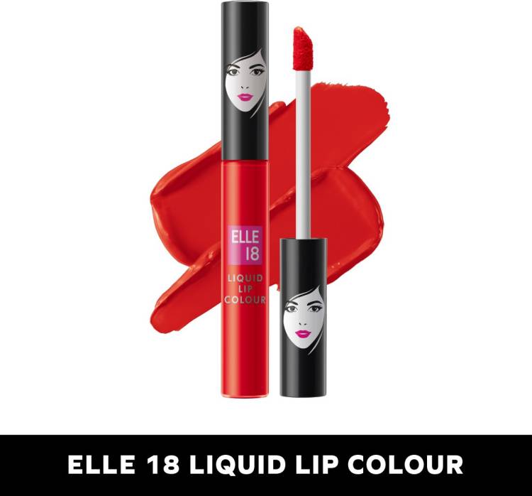 ELLE 18 Liquid Lip Color Red Rock Price in India