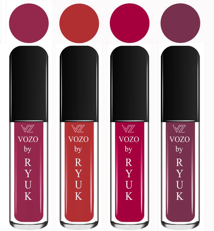 VOZO BY RYUK Liquid Matte Lipstick Soft Smooth Glide on Lips No Paraben VZ210202371 Price in India