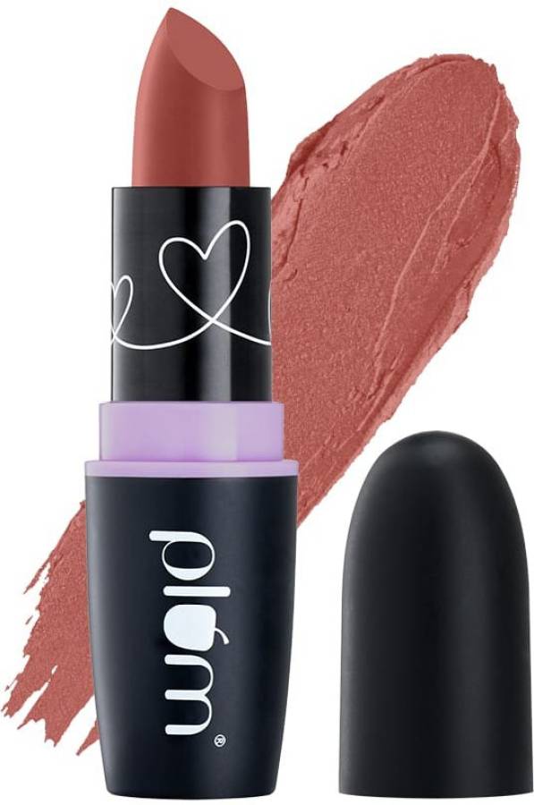Plum Matterrific Lipstick | Highly Pigmented | Truth Or Bare - 131 (Mauve Nude) Price in India