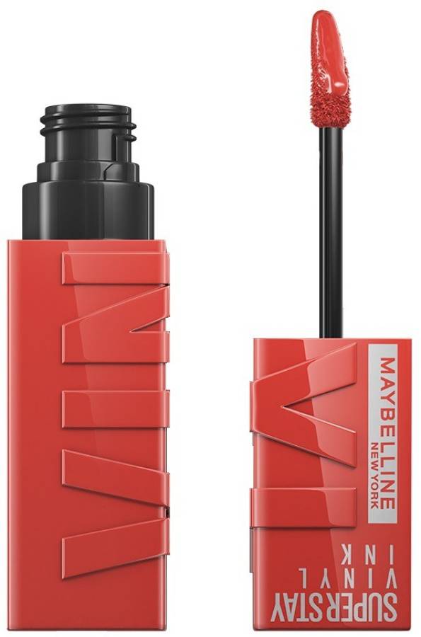 MAYBELLINE NEW YORK Superstay Vinyl Ink Liquid Lipstick, Saucy I High Shine for up to 16hr, 4.2ml Price in India