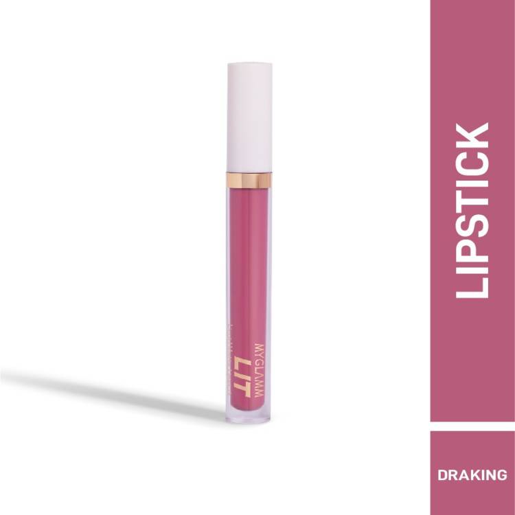 MyGlamm LIT LIQUID MATTE LIPSTICK - DRAKING Price in India