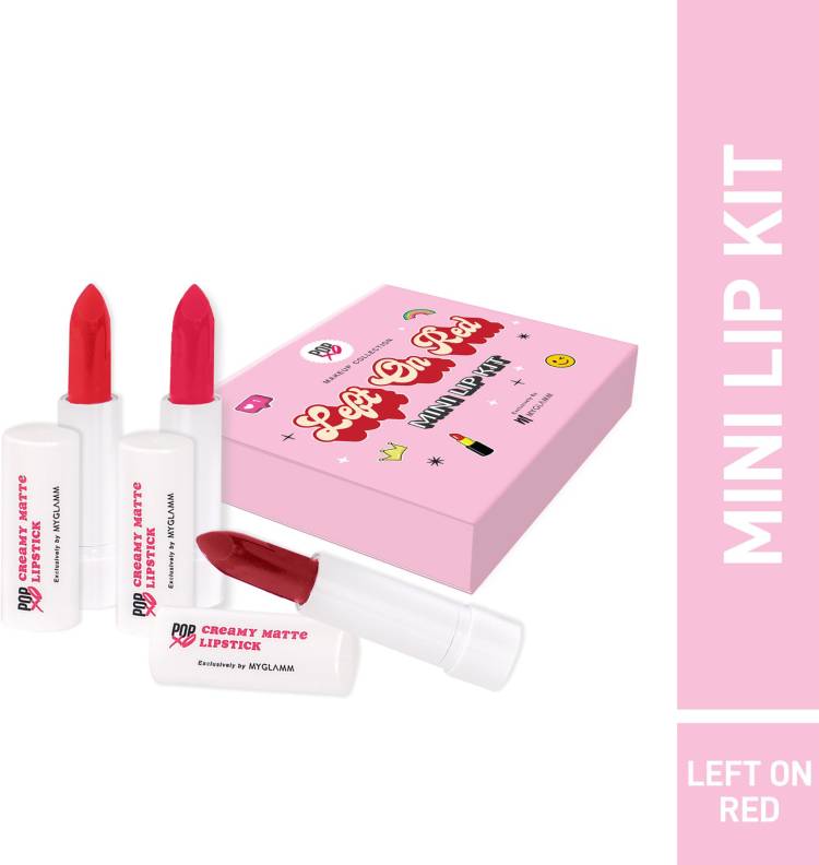 MyGlamm POPXO MAKEUP - MINI LIP KIT-BERRY AMOR-10gm Price in India