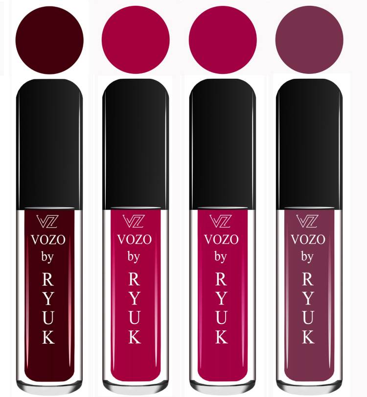 VOZO BY RYUK Liquid Matte Lipstick Soft Smooth Glide on Lips No Paraben VZ210202320 Price in India