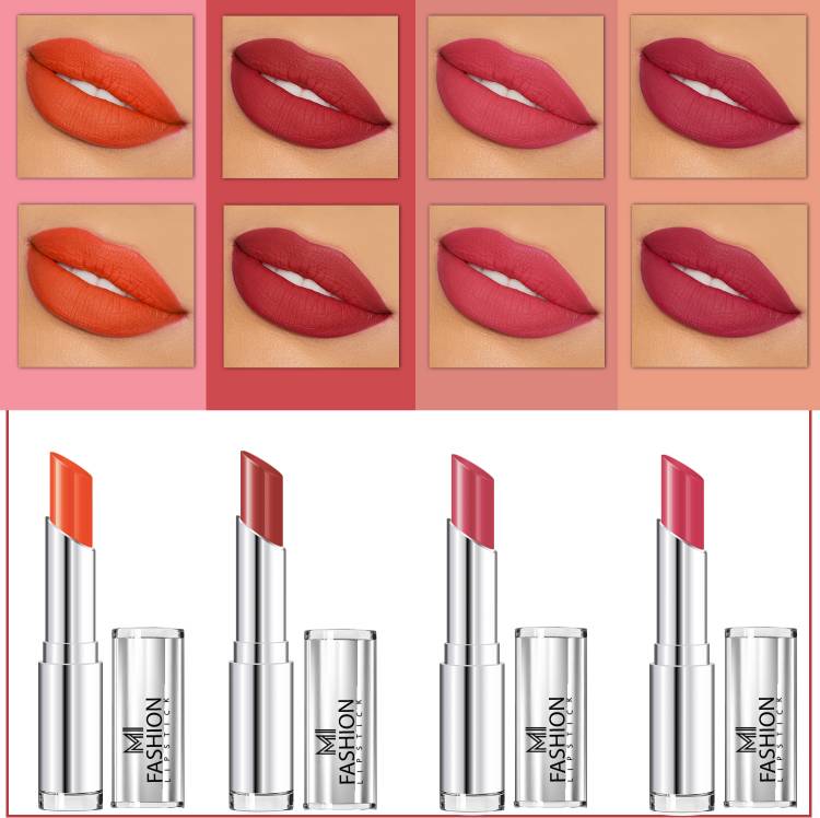 MI FASHION Make a Statement with Our Creamy Matte Lipstick for an Alluring Look Price in India